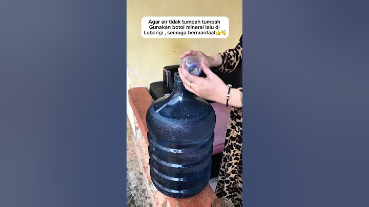 Tips praktis mengambil air di galon tanpa tumpah tumpah #viralvideo #trending #fyp #shorts #shorts