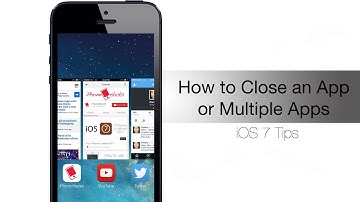 How to close an app or multiple apps in iOS 7 - iPhone Hacks