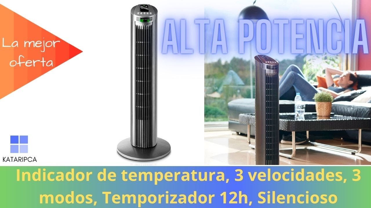 Como funciona un ventilador de torre