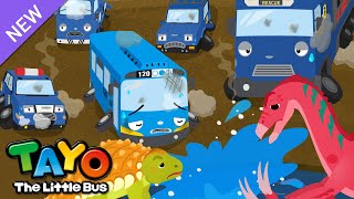 @RESCUETAYO in Dino World #6 Bubbling Dinosaur Bath | Learn Dinosaurs with Rescue Team