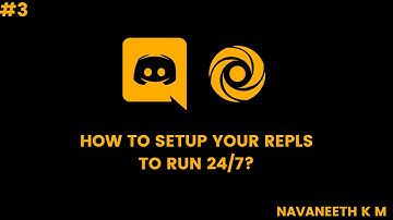 Setup REPL.IT for making it run 24/7!! | Why there is no link coming to make it run 24/7? | Tutorial