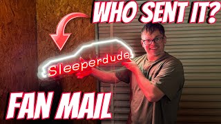 My Name In Neon Lights! Fan Mail Time.