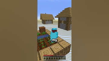 Minecraft, But The World Falling Sand… #shorts