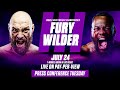 Tyson Fury vs Deontay Wilder III: Los Angeles Press Conference