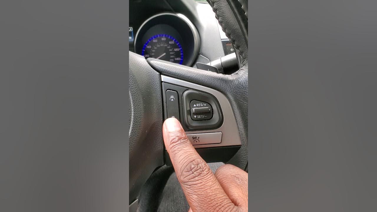 How to disable Subaru's eyesight system - YouTube