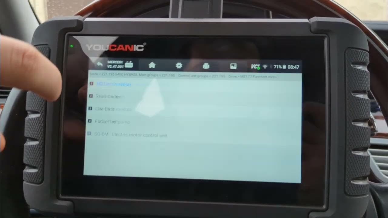 How to Check Catalytic Converter Temperature with YOUCANIC Scanner