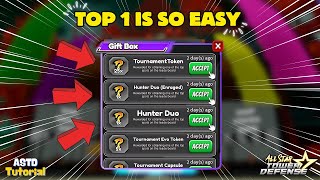 How to get Top 1 Tournament Every Week All Star Tower Defense | ASTD How to get Top 1 Tournament Every Week All Star Tower Defense | ASTD