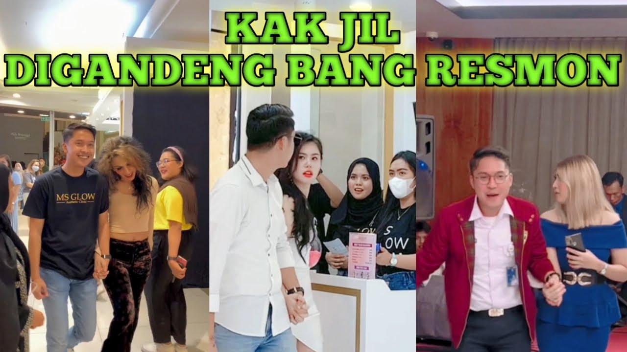BANG RESMON GANDENG TANGAN CEWE CANTIK DAN KAK JIL...