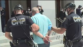 Several protesters have been arrested at the california capitol on
friday as upwards of 1,000 people urged governor gavin newsom to end
stay-at-home order.