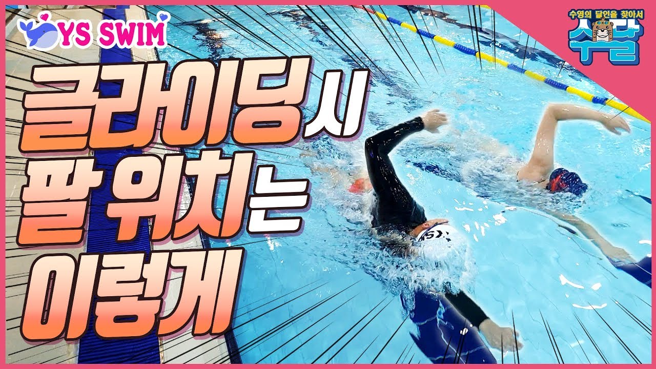 수영 자유형) 글라이딩시 팔 위치는 이렇게!! ■ 전 수영 국가대표 캡틴 고윤호 -수영의 달인을 찾아서 12화-