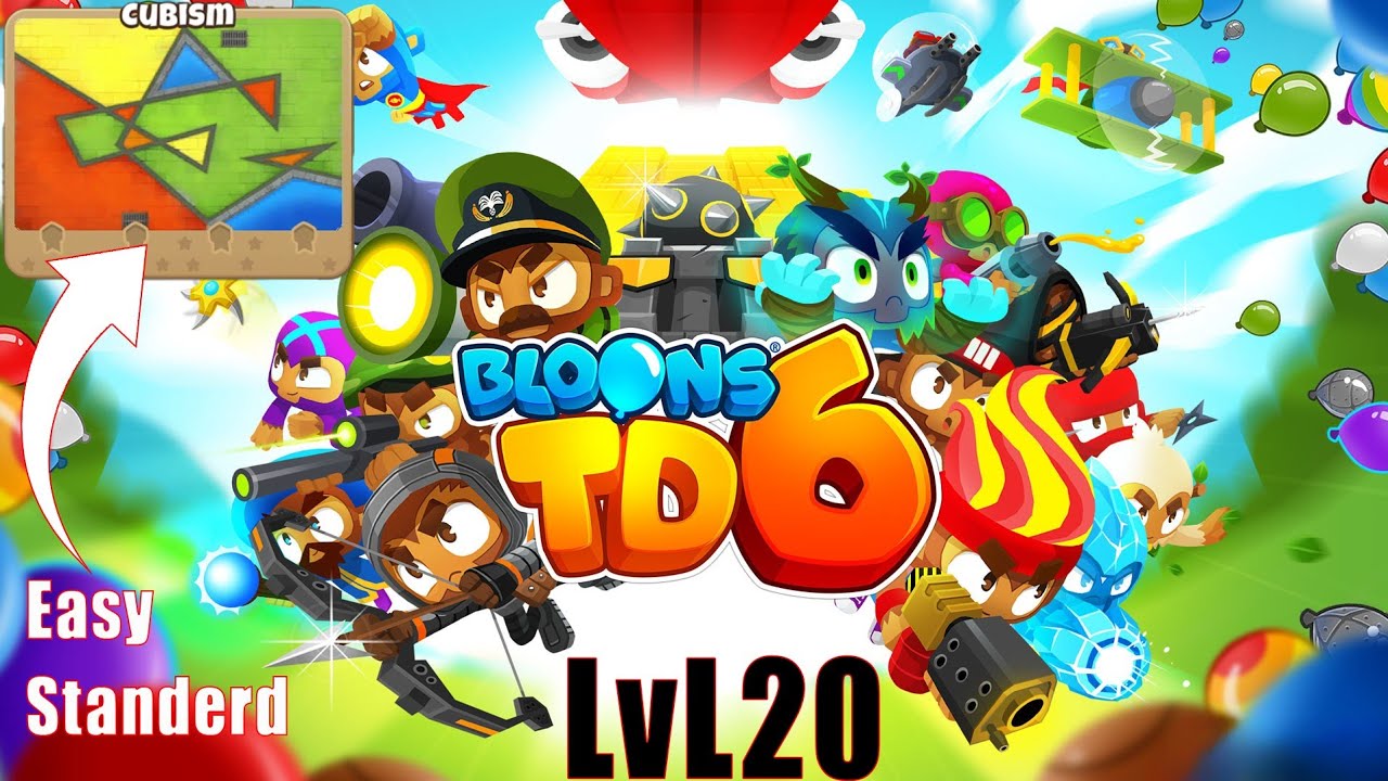 Bloons TD 6 Level 20 Cubism  Easy
