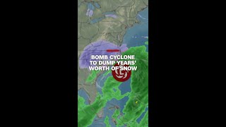 Bomb cyclone eyes East Coast