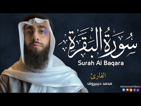 سورة البقرة كاملة للقارئ محمد ديبيروف     