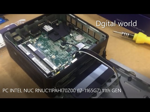 PC Intel NUC 11th Gen RAM & SSD Upgrade Tutorial - YouTube