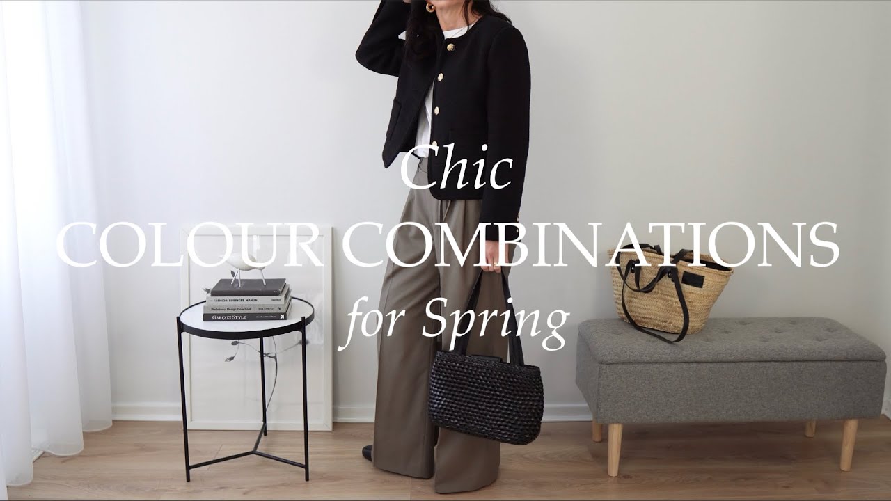 Chic & Timeless Colour Combinations for Spring - YouTube