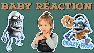 Crazy Frog - Daddy Dj - Baby Reaction