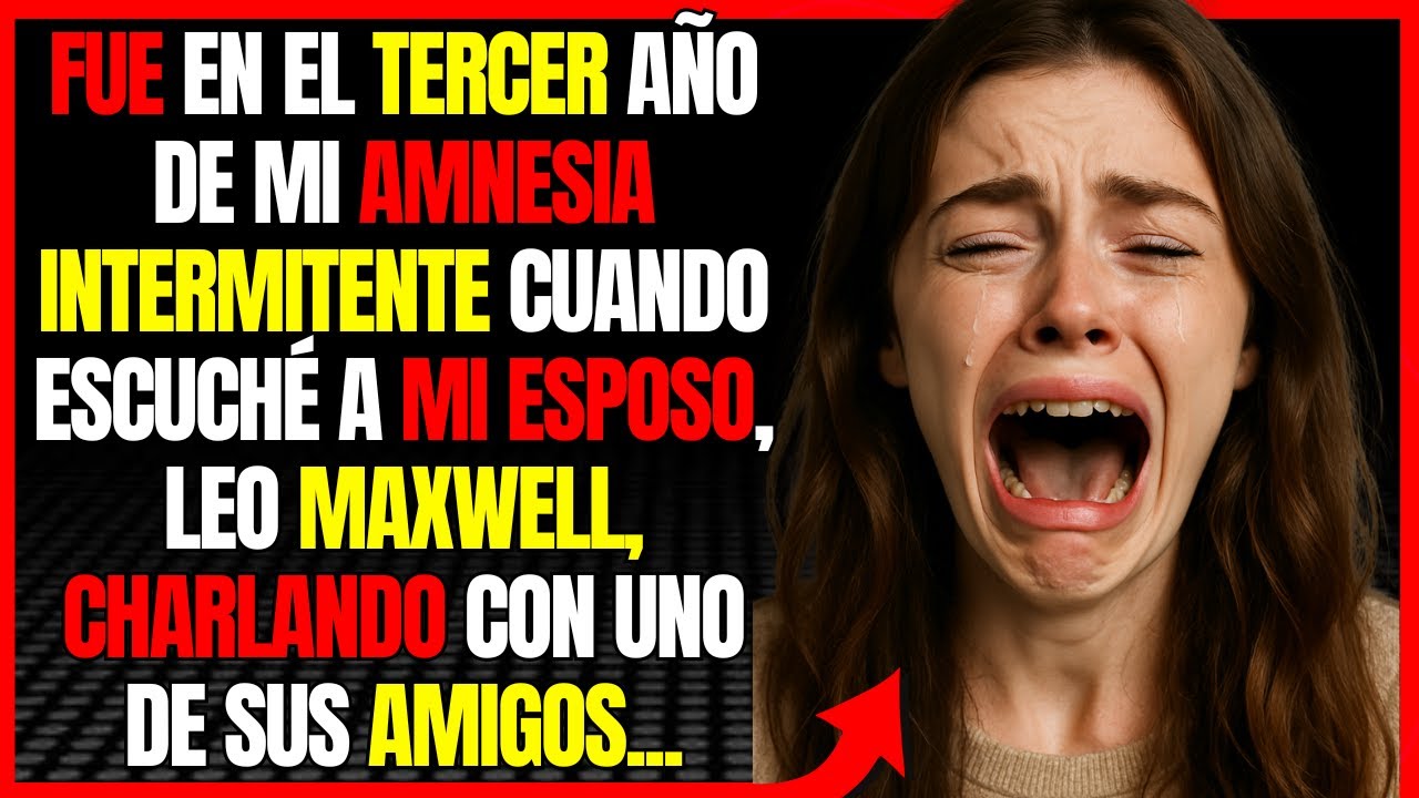 Fue en el tercer año de mi amnesia intermitente cuando escuché a mi esposo, Leo Maxwell, charlando..