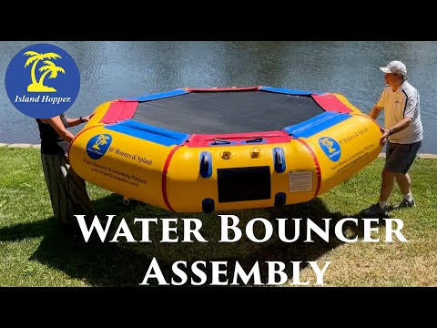 Island Hopper Water Bouncer Assembly