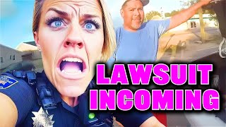 Female Cop Arrests Man For Breaking Into His Own Car And This Happens