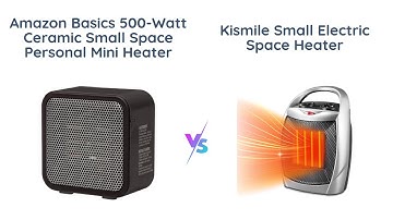 🔥 Amazon Basics vs Kismile: Compact Space Heaters Comparison!!