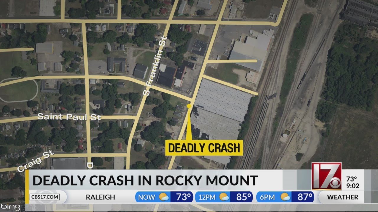 Deadly crash in Rocky Mount - YouTube