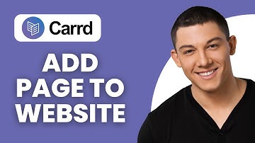 How to Add a Page to a Website in Carrd