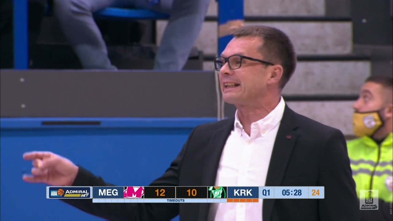 AdmiralBet ABA League 2021/22, Round 3 match: Mega Basket - Krka (10.10.2021)