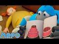 Birt.ay cake chaos  arpo the robot classics  funny cartoons for kids