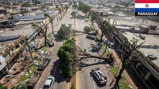 Furious Storm in Paraguay: Encarnación Experiences Minutes of Terror After Explosion at Main Access! screenshot 2