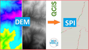 Calculate Stream Power Index (SPI) in QGIS