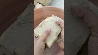 #clay #crunchycrumbles #cementart #crumbleart #oddlysatisfying #sandmentcrushing
