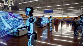 The Robots Working At A Walmart Supercenter Fake Funny Parody Video With Live Commentary screenshot 4