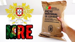 PROVEI A COMIDA DO EXÉRCITO DE PORTUGAL ! A MELHOR DE TODAS ??