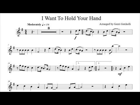 I Want To Hold Your Hand (Flute Solo with Piano Accompaniment) - The Beatles