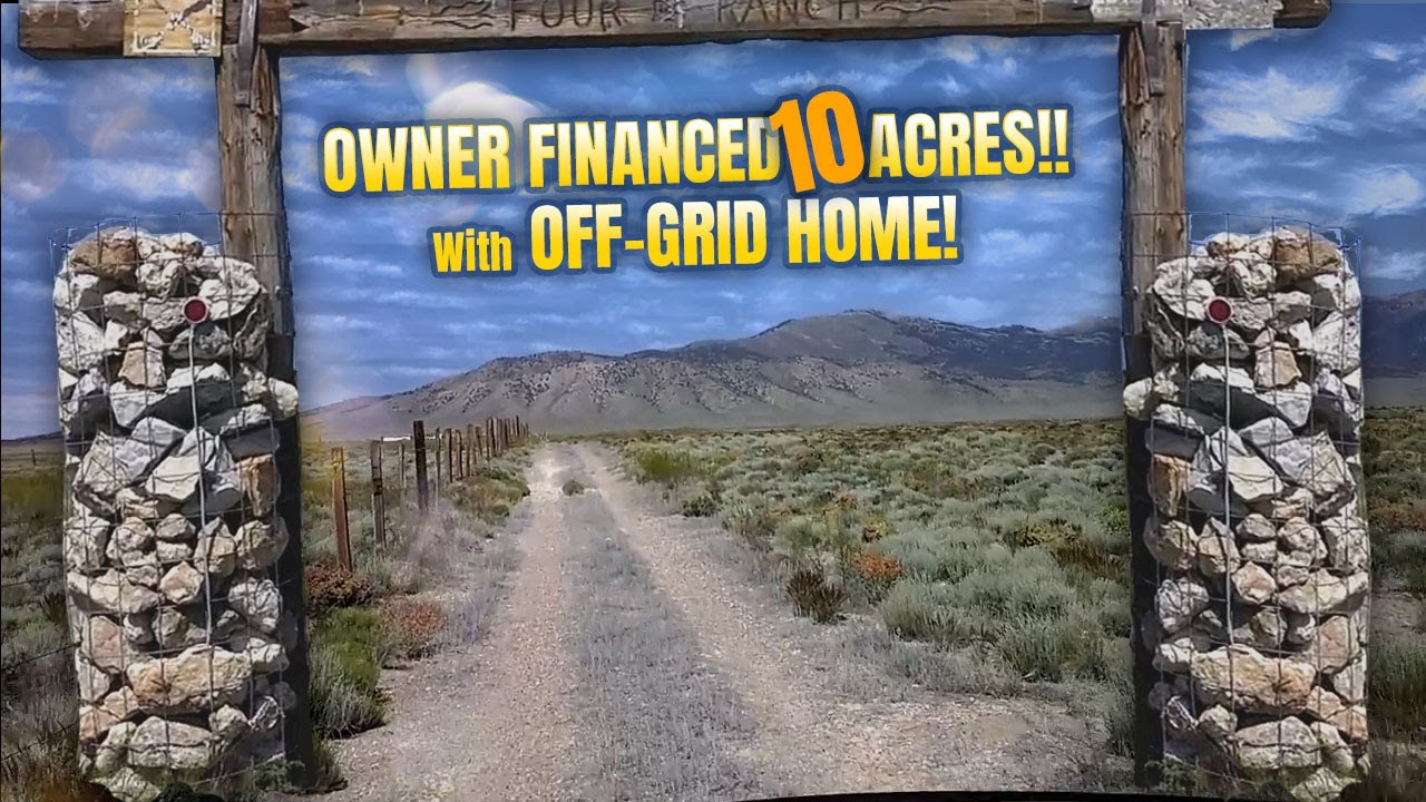 Offgrid home on 10 acres with MOUNTAIN VIEWS! [OWNER FINANCED LAND
