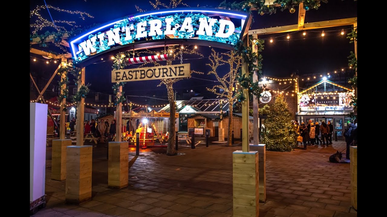 The Eastbourne Lightning Fibre Ice Rink and Winterland YouTube