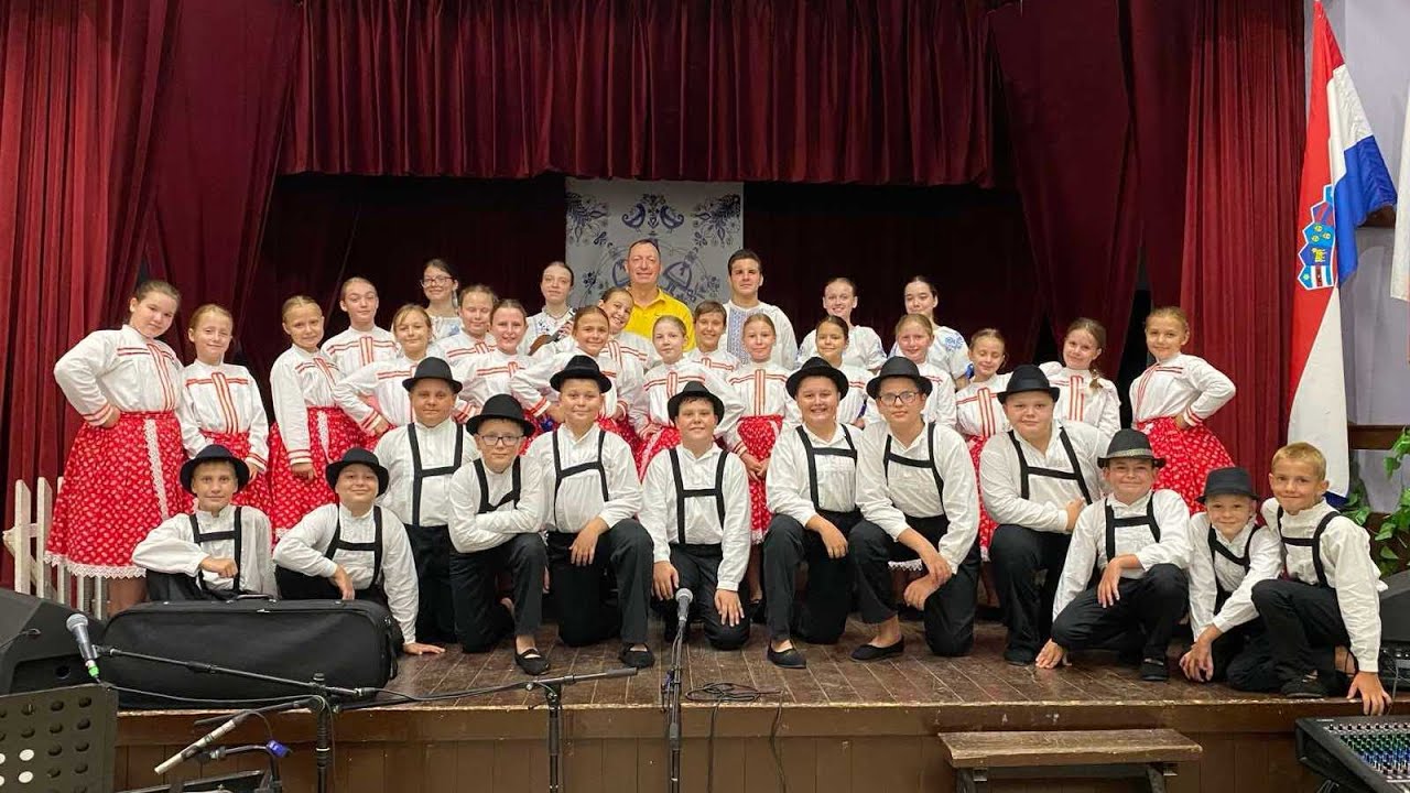 Detský folklórny súbor Hruštička - Ilok Chorvátsko 2025