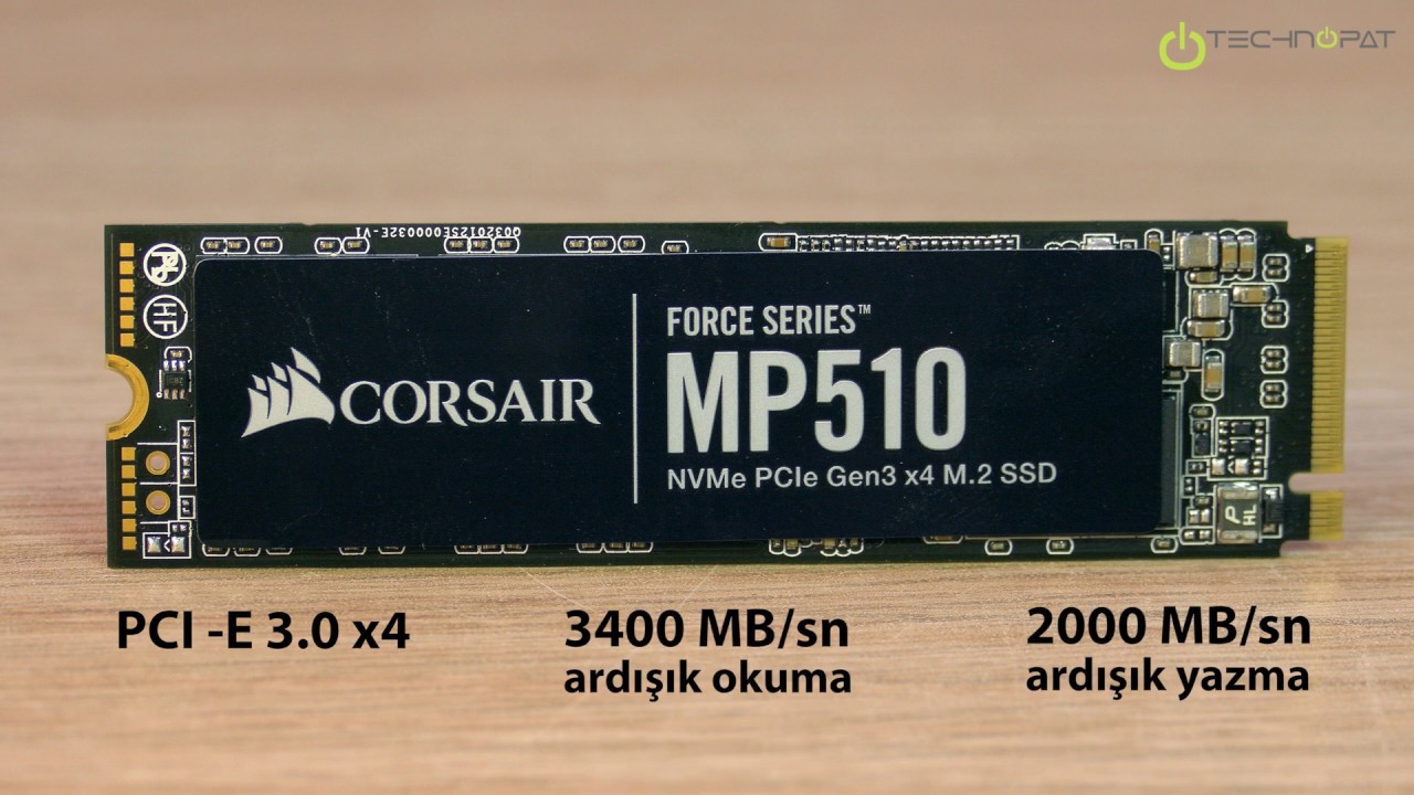 Corsair Force MP510 M.2 NVMe SSD Review - YouTube