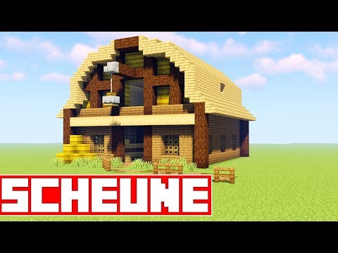 Wie baut man eine Scheune in Minecraft | Minecraft Scheune bauen | LarsLP