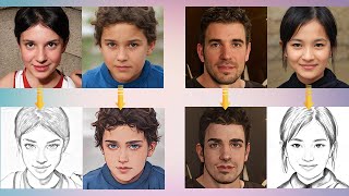 Convert your photo to Sketch And Cartoon! Google Play free download link in description.(02-1) screenshot 5