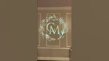 Animated Wedding Monogram