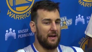 Warriors Talk: Andrew Bogut 4.6.16