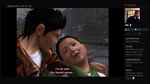 Corey Marshall - Twitch livestream- Shenmue 1 (Par...