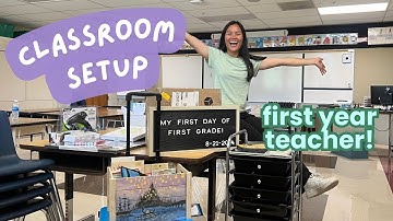 CLASSROOM SETUP 2024-2025 | First Year Teacher
