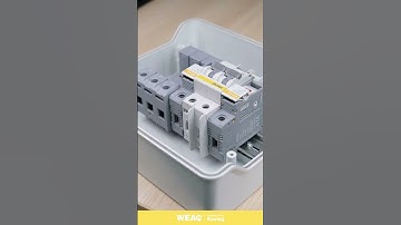 Quick Install: DC Mini circuit breaker EA63H, Fuse & SPD in a Combiner Box!