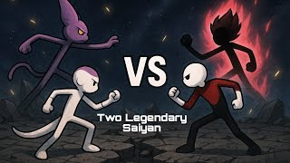 Stickman dragon ball super fight against Jiren versus frieza screenshot 5