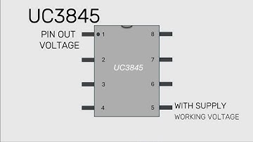 uc3845 pin out volt work condition supply pin detail supply run voltage