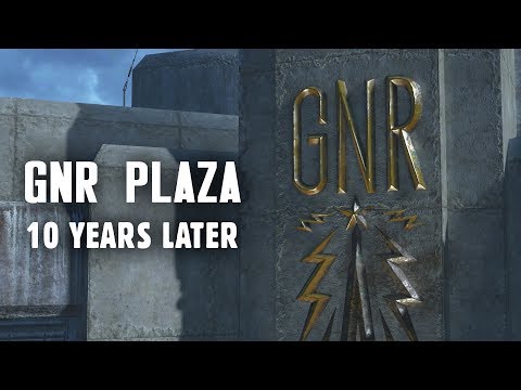 GNR Plaza 10 Years Later: Capital Wasteland Mercenaries for the Creation Club - Fallout 4 Lore