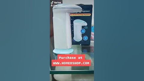 AUTOMATIC HAND SANITIZER DISPENSER