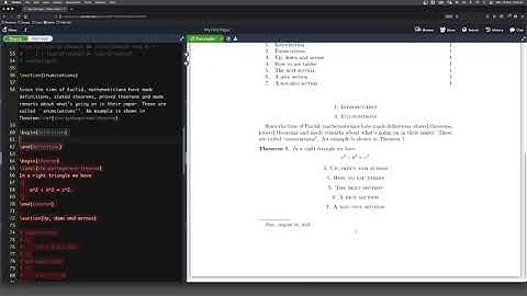 Definitions, Theorems, Proofs And Remarks In LaTeX